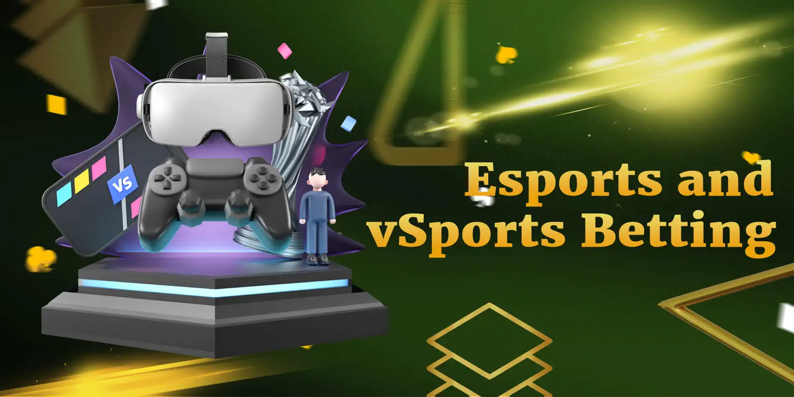 Betting on virtual and electronic sports