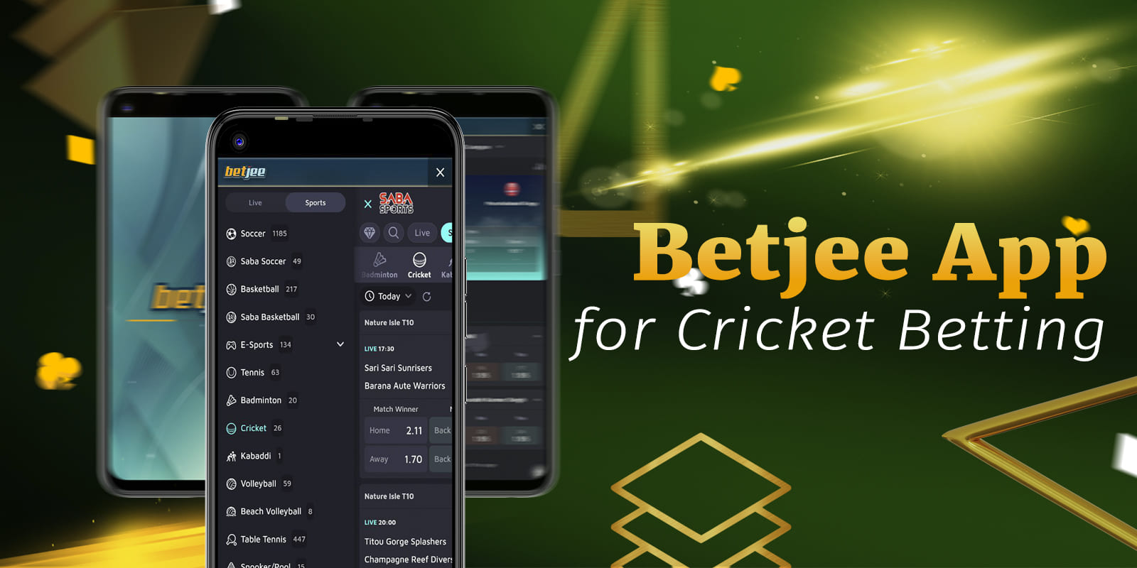 Cricket betting app