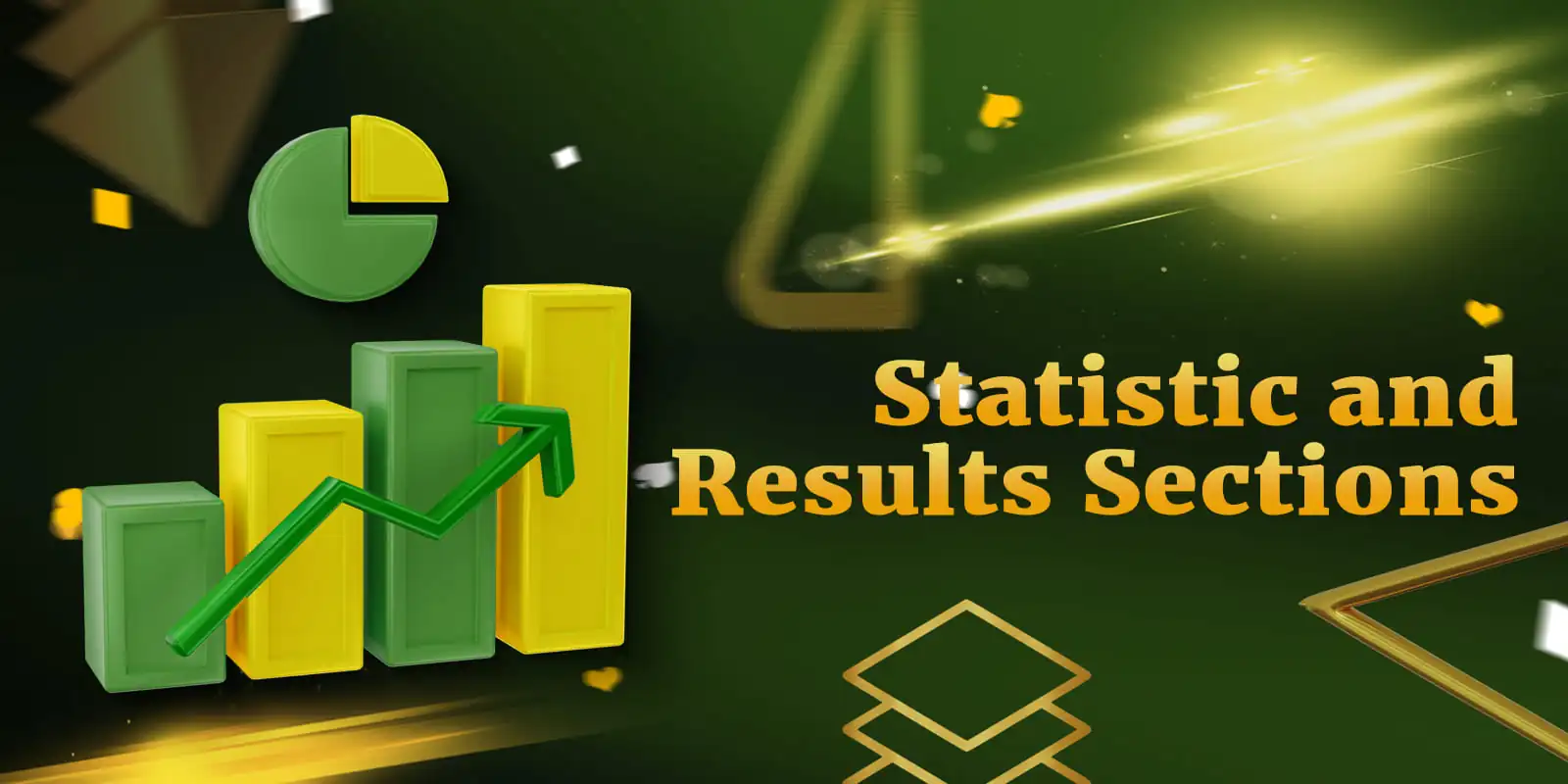 Statistics and results sections in Betjee