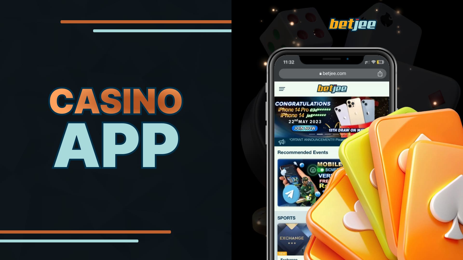 Betjee Pakistan casino section with a variety of games of different genres for every taste