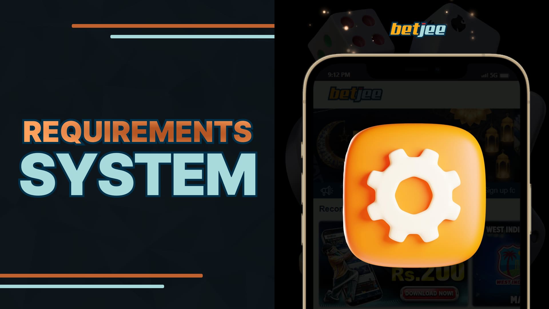 Betjee Pakistan Application internal device permissions for comfortable use of the application