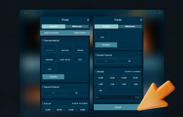 Betjee Pakistan: Step-by-step instructions on how to make your first deposit 5